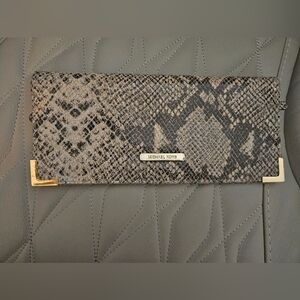 Michael Kors Snake Print Large Wallet